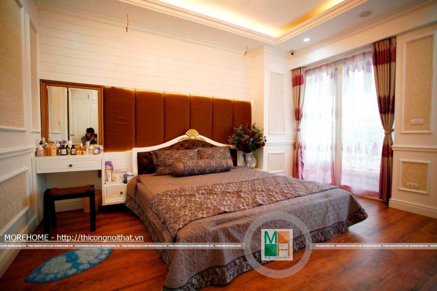 Phòng ngủ chung cư 165 thái hà Sông Hồng Park - Đống Đa - Hà Nội